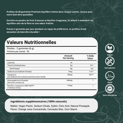 Gummies Équilibre Féminin Ananas